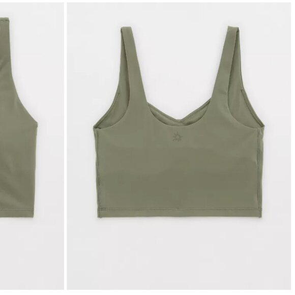 OFFLINE By Aerie Real Me Low Key Longline Sports Bra - Picture 2 of 3